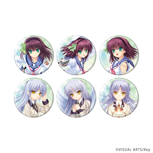 『Angel Beats!』缶バッジ01/BOX(全6種)(公式イラスト)